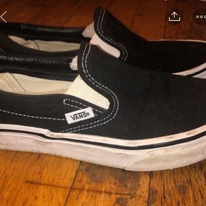 Vans slip on